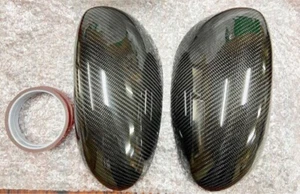 Cubiertas de espejo retrovisor de carbono Porsche 996 *SIN USAR DE JAPÓN - Imagen 1 de 4