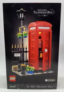 LEGO Set 21347 Ideas #055 rot London Telefonzelle 1460 Teile NEU VERSIEGELT - Bild 1 von 10