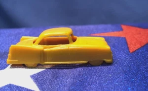 Vintage 1960's Yellow Coupe 1:87 Scale Plastic Toy Car  *Pre-Owned - Picture 1 of 6
