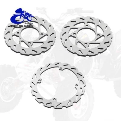 Rotores de disco de freno delanteros traseros para Polaris Outlaw 450 MXR 500 525 IRS 08 09 10 11 Foto 1 de 4