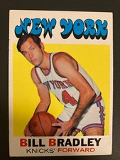 1971-72 Topps Basketball Bill Bradley #2 EX+ Condition