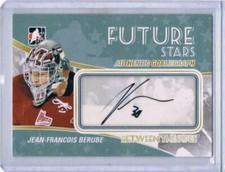 2010-11 In The Game Between the Pipes Autographs #AJFB Jean-Francois Berube Auto