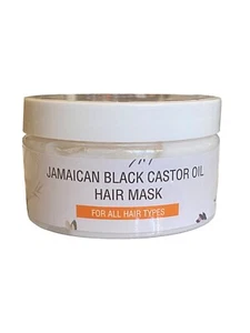 Woodz Jamaican Black Castor Oil + Damaged Hair Repair Mask Treatment Cream - Picture 1 of 2