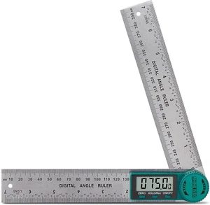 Digital Angle Finder Protractor, Angle Finder Ruler with 7Inch/200Mm, Angle Meas - Picture 1 of 12