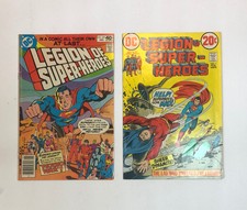 Legion Of Super-Heroes #1 (Vol 1 1973) & #259 (Vol 2 1980) Superboy Leaves Team