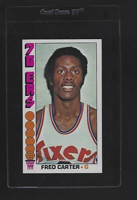 1976 Topps Basketball Fred Carter #111 NM B - Image 1 of 2