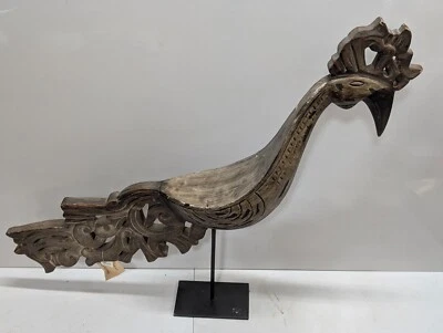 Большой мировой рынок резной дерева 364708 SULAWESI птица экзотический дом украшение - Изображение 1 из 4