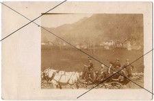 Busto Arsizio - Varese Milano - cart.fotogr. calesse fp.vg.1908 o Lago Maggiore?