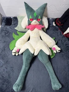 Raffinata bambola peluche 170 cm Meowscarada anime collezione decorazione fatta a mano - Foto 1 di 17