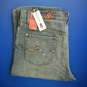 Jeans LRG uomo 38x32 ricamato nuovo con etichetta vintage LRG jeans uomo - Foto 1 di 6