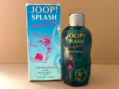 Joop! SPLASH SUMMER TICKET Sexy República 2012 Para hombres 3.8 OZ Edt Spray Limited Foto 1 de 4