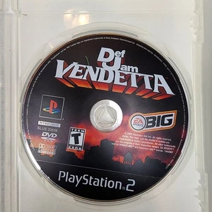 Def Jam Vendetta (Sony PlayStation 2 PS2, 2003) Disc Only, Tested & Working - Picture 1 of 3