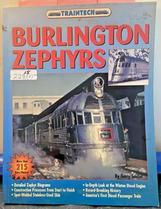 Burlington Zephyrs Book by Gerry Souter 2005 215 Rare Photos - Picture 1 of 11