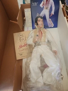 Vintage 1984 Elvis Presley Burning Love 21" World Doll Celebrity Collection - Picture 1 of 12