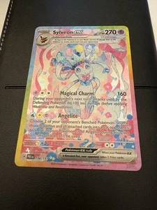 Sylveon ex 156/131 Special Illustration Rare 2025 Prismatic Evolutions NEAR MINT - Bild 1 von 4