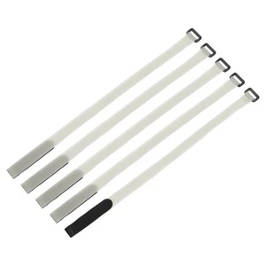 5Pcs Battery Tie Down Straps,0.8x20" Grey Nylon Hold Down Hook Loop Strap - Afbeelding 1 van 6
