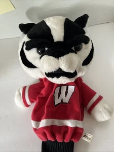 Cubierta de cabeza de palo de golf Wisconsin Badgers Mascot - Driver - Imagen 1 de 4