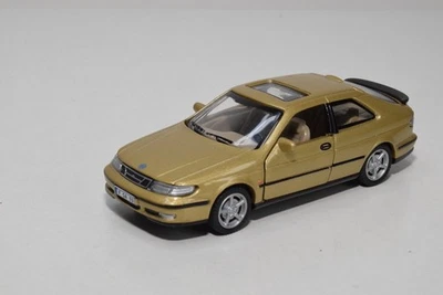 B69 1:43 SCHUCO SAAB 9-3 93 GIALLO METALLIZZATO ECC. COND. - Immagine 1 di 4
