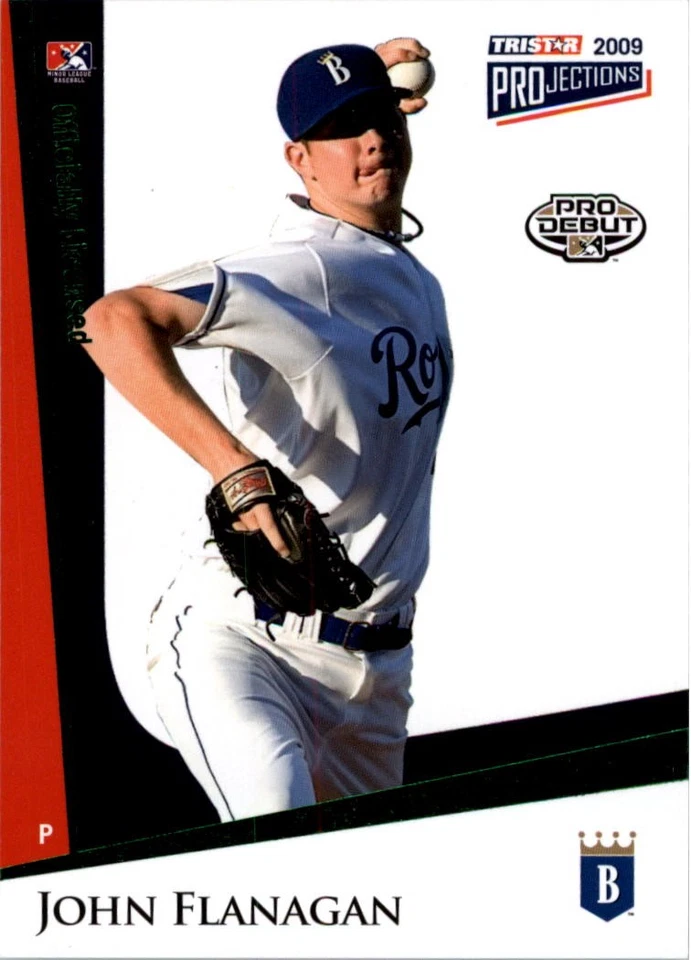 2009 TRISTAR PROjections Green #249 John Flanagan /50 - BB - Image 1 of 2