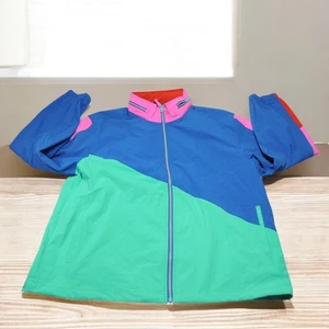 Chubbies Men's Size XL Run It Backs Track Jacket Multicolor Windbreaker Hooded - Picture 1 of 11