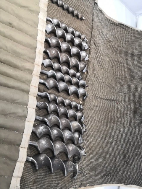 Vintage Auger Bits And Wrap - Image 1 of 4