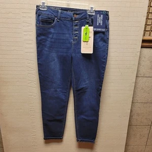 Soundstyle Womens Jamie Ankle Skinny Jeans 12/31 slim and sleek New button fly - Picture 1 of 7