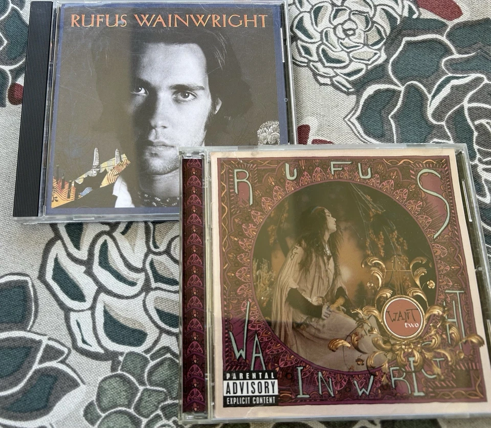 RUFUS WAINWRIGHT 3 CD Lot self titled / Poses / Want Two POP SINGER SONGWRITER Foto 1 de 1
