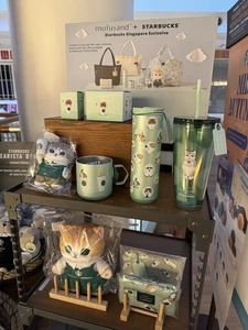 (FREE SHIPPING!) Starbucks Singapore x Mofusand Exclusive Collaboration πΊππ±π - Picture 1 of 22
