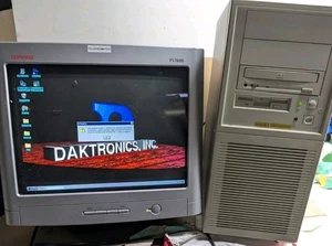 COMO ESTÁ* DE COLECCIÓN Beige Daktronics TOWER PC Solo Ventana NT Estación de Trabajo 4.0 PENTIUM II  - Imagen 1 de 24