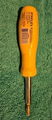 Stanley 6-in-1 Quick Change Interchangeable Screwdriver Flathead Phillips Nut  - Image 1 of 3