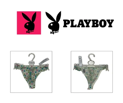 Original Playboy Intimates Sexy Panties Tangas Thong Underwear Lingerie Knickers - Image 1 of 4