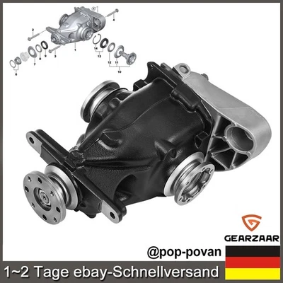Hinterachsgetriebe Differential für BMW 1ER E81 E87 E88 E82 3ER E90 E91 E92 E93 - Bild 1 von 4