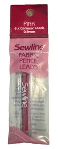 Paquete de 6 recambios de lápiz borrables Sewline rosa para coser edredón de retazos, Anx28 - Imagen 1 de 2