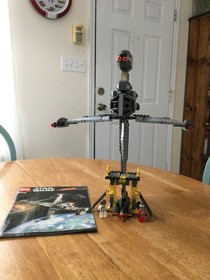 LEGO 6208 Star Wars B-Wing Fighter Complete NO BOX