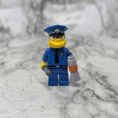 Lego Chief Wiggum Minifigure The Simpsons 71005 - Image 1 of 2