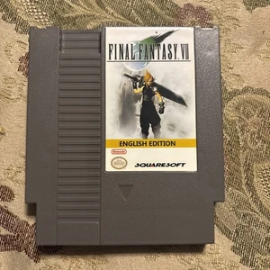 Final Fantasy 7 VII Remake (NES) Nintendo Entertainment System NTSC - Bild 1 von 3