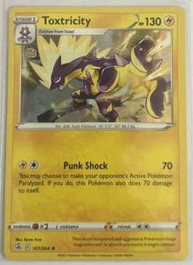 Toxtricity  107/264  Holo Rare  Fusion Strike  Pokemon Card - Bild 1 von 1