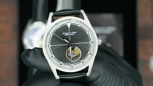 JDM Open Heart 36mm Sector Dial Dark Grey - Picture 1 of 9