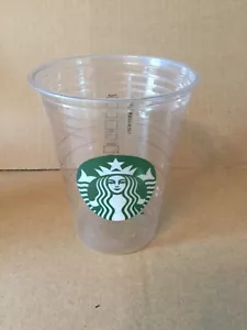 Starbucks 20 Unzen klar Einweg neu kalte Getränketassen kommt im Ärmel von 20 - SELTEN - Bild 1 von 12