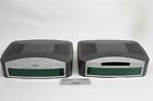 LOT OF 2 BOSE AV3-2-1 MEDIA CENTER CONSOLE BAD DVD PLAYERS COSMETIC DAMAGES
