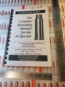 DAS KOMPLETTE WIEDERLADEHANDBUCH FÜR DIE .44 SPECIAL, LADEBÜCHER USA (NEU) - Bild 1 von 2