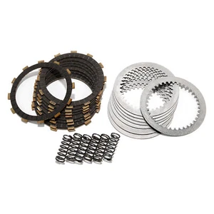 Clutch Kit Steel Discs Plates & Springs For Suzuki Quadsport Z400 LTZ400 KFX400 - Bild 1 von 3