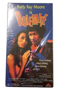 Dolemite (VHS, 1987) Rudy Ray Moore XENON Kung Fu Vintage NEW & SEALED - Picture 1 of 4