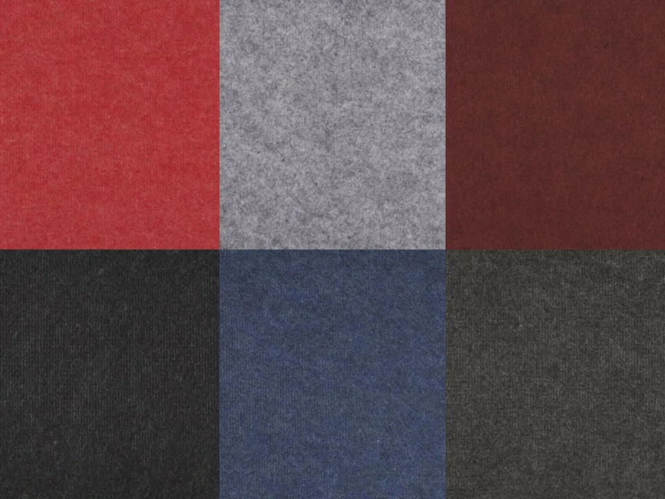 Teppichboden Auslegware Rips 2 m Breit Meterware Bodenbelag Nadelfliz  - Bild 1 von 1