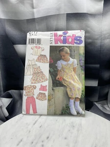STYLE Kids 2717 Skirt,Top,Pants,Blouse,Shorts,Dress Size A 3-8 Pattern is Uncut - Picture 1 of 3