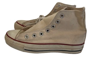 VINTAGE - Converse Chuck Taylor Allstar Hi White Made In USA Size 3.5, 4 Men's - Bild 1 von 8