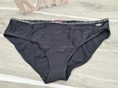 Venice Beach Bikini Hose Damen Bademode Schwarz Gr. 48 (0 166) Übergröße - Bild 1 von 3