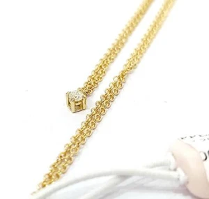 Collana punto luce Crieri Poesia in Oro Giallo e Diamante - 18kt ( 750 )- - Imagen 1 de 10