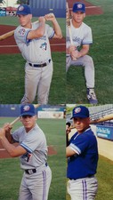 4 Ryan Freel 1996 MLB Player Original Unpublished 4x6 Photos Blue Jays Affiliate