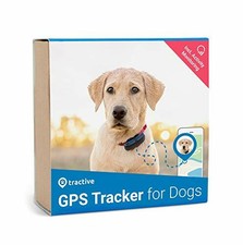 Tractive GPS Dog Tracker - Location Tracker with Unlimited Range, Rechargable